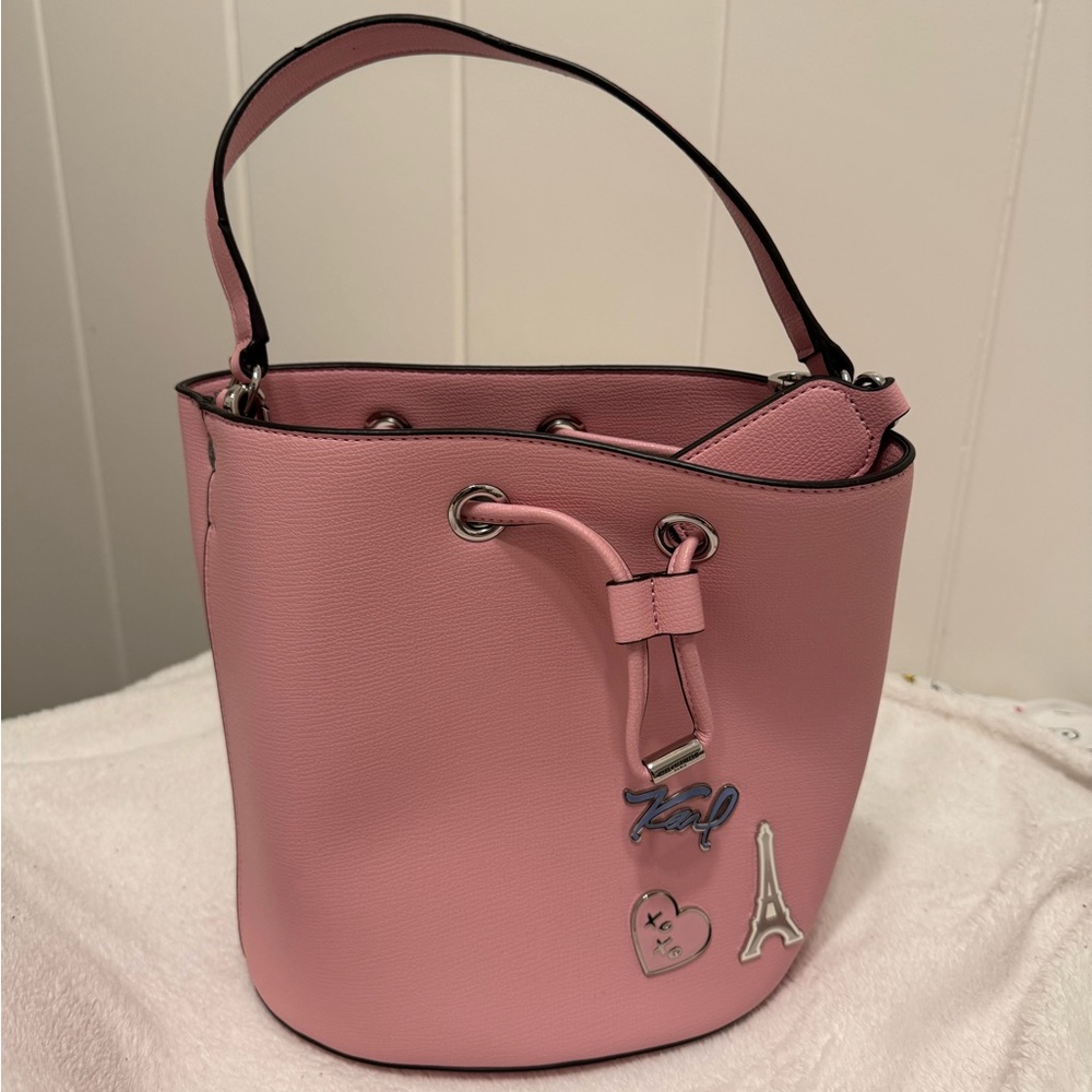Karl Lagerfeld Pink Crossbody Bag